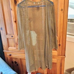 New long large cardigan